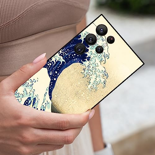 Berkin Arts Compatible with Samsung Galaxy S23 Ultra 5G Case Art Silicone Case Japanese Style Ukiyo-e (Under The Wave Off Kanagawa The Great Wave by Katsushika Hokusai) - Image 5