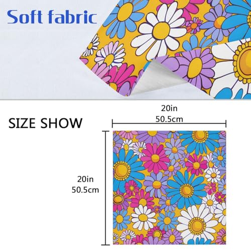 Servilletas de Tela Multicolor 20x20 pulgadas Pack x6 miniatura 6