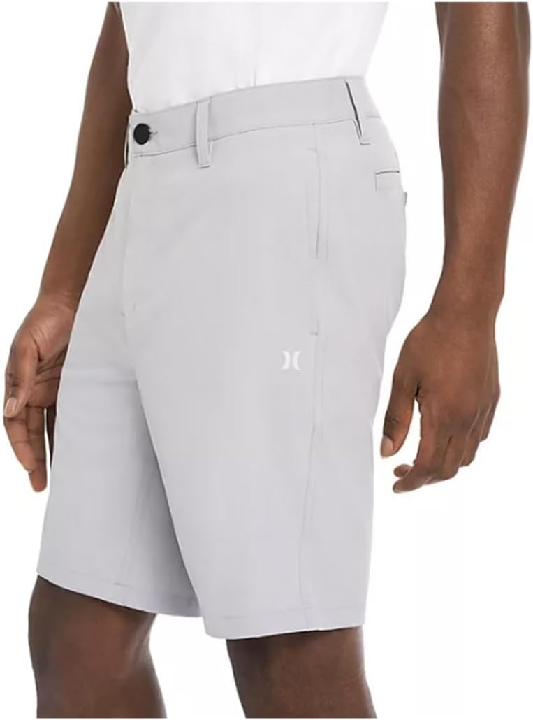 Hurley Men's Phantom Fabric Hybrid Stretch 20" Short, Light Stone Grey, 42 - Image 2