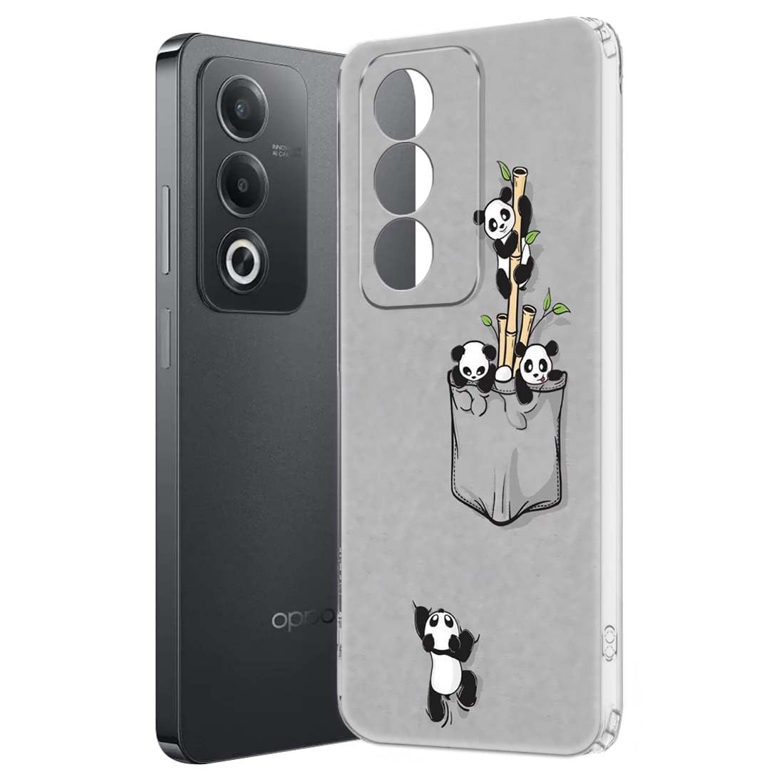 Nainz Soft Mobile Back Cover for Oppo A3 Pro 5G (Silicone_Multicolor) (B0D94WCGLD) Amazon Price History, Amazon Price Tracker