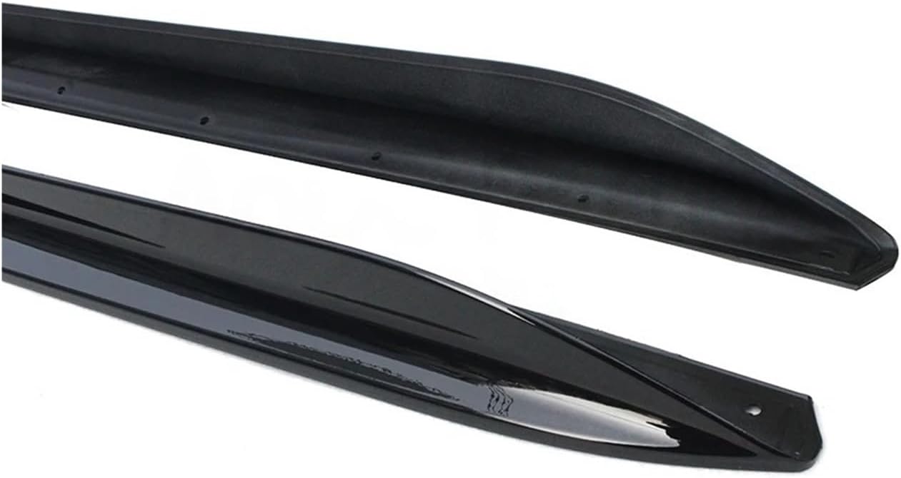 Side Skirts Glossy Black PP Plastic Material Side Skirts Extension Lid Compatible for BMW 3 Series G20 G21 2018-2023 318i 320i 330i