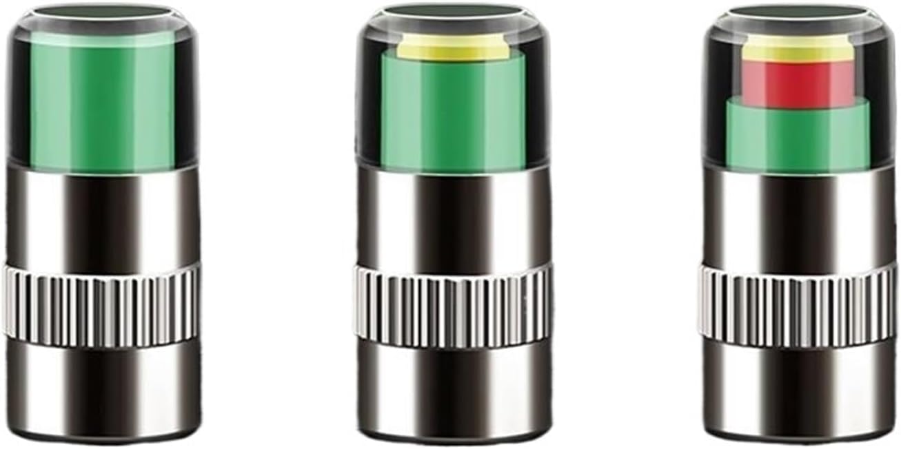 Universal 4Pcs/Set Car Tire Pressure Cap Valve Stem Caps Sensor Indicator for All The Cars Vehicles Exterior Styling Accessories