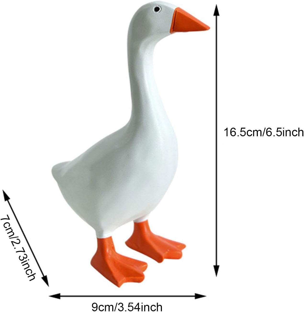 3 Pack Magnetic Goose Key Holder with 6 Set Desk Goose Outfits Sunlasses Fras and Hats, Funny Mini Porch Goose Decor Accessories for Office Table Desk Decoration