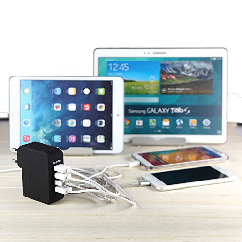 EasyAcc 25 W Caricatore USB 5 a 4 Porte Portable