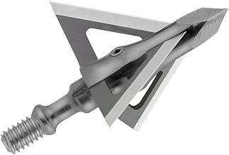 Muzzy Trocar Crossbow Archery Arrow Broadhead 100 or 125 Grain - 3 Pack