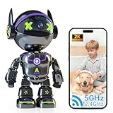 Gyliziex Cameras for Home Security Indoor Robot, 2K 2.4&5Ghz Indoor Camera WiFi Wireless Pet/Nanny/Dog Camera...