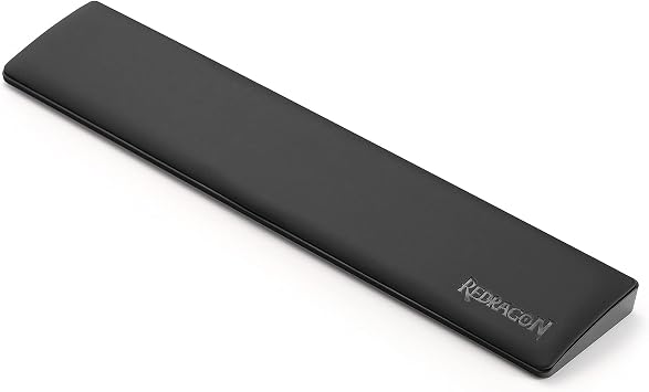 Redragon P036 Meteor M Computer Keyboard Wrist Rest Pad، Ergonic Soft Memory Foam Wrist Support w / Anti-Slip Rubber Base، 80٪ 87 Keys TKL Size 14.13 x 2.87 in، 0.78 inch 20mm Height، Black
