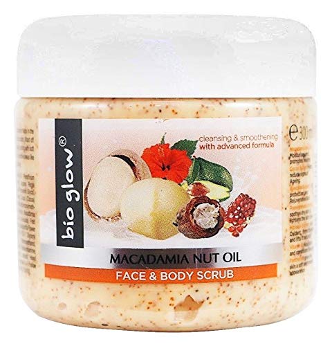 DPNY Bio Glow Cleansing & Smoothening Macadamia Nut Oil Face & Body Scrub 300ml