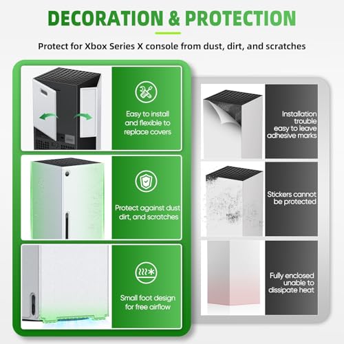 Funda protectora magnética para consola de juegos, protección completa, piel sintética de alta calidad con forro interior suave