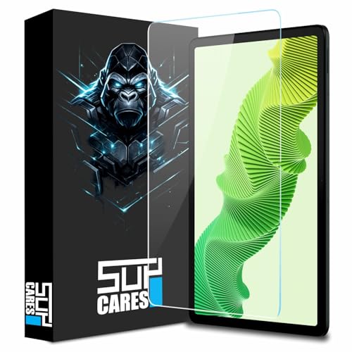 Image of SupCares Tempered Glass for Realme Pad 2 (11.5 Inch) With Installation Kit | Military-Grade Gorilla Screen Protector | Edge to Edge Coverage | Transparent