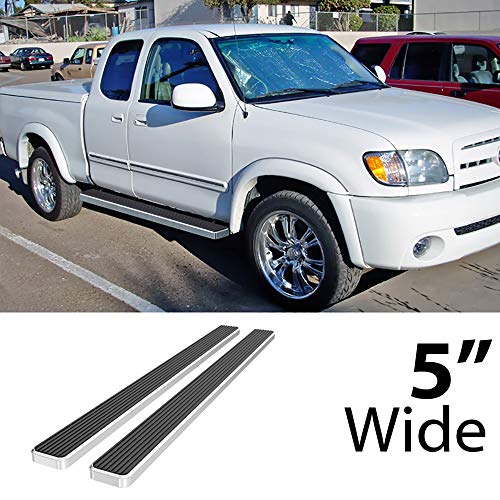 Estribos HD Ridez acero pulido para Toyota Tundra 2000-2006 miniatura 2