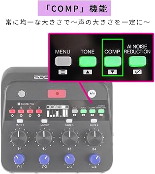 Zoom Podcast Recorder P4nex & 4 XLR Cable ID Ring Set