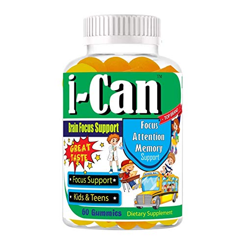 Kids Gummies for Focus Kids Focus and Attention Brain Kids Vitamins Focus Focus and Attention Supplement for Kids Kids Natural Focus Supplement Kids Vitamins Omega 3-6-9, EPA DHA Calm School Task