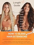 DOORES Przedłużenie włosów ludzkich, jasny blond do złotego blondu akcentowane 35 cm, 14 cali, 50 g, 20 szt., przedłużenie włosów, naturalne gładkie włosy