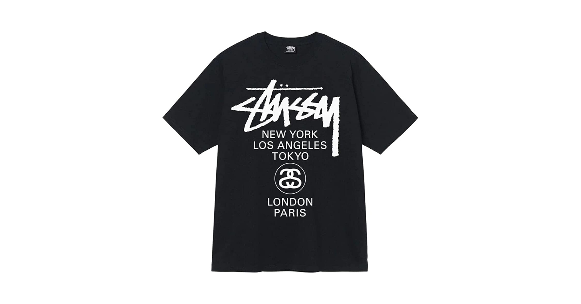 Amazon | [ステューシー] グラフィックプリント 半袖Tシャツ