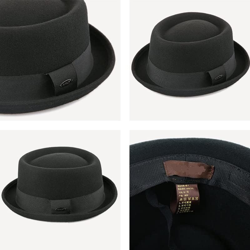 VIDI Wool Hat Fedora for Men for Adult Bowler Hats