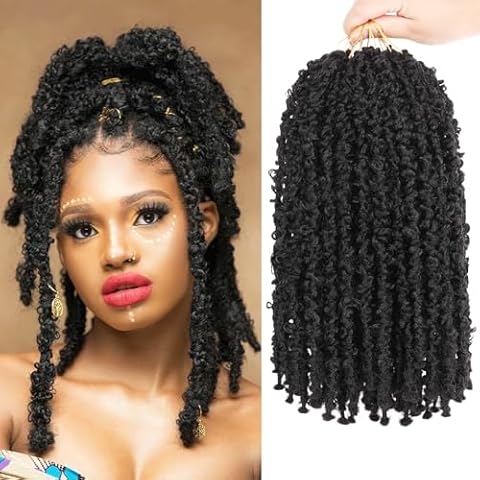 Leeven 12 Inch Butterfly Locs Crochet Hair Cover