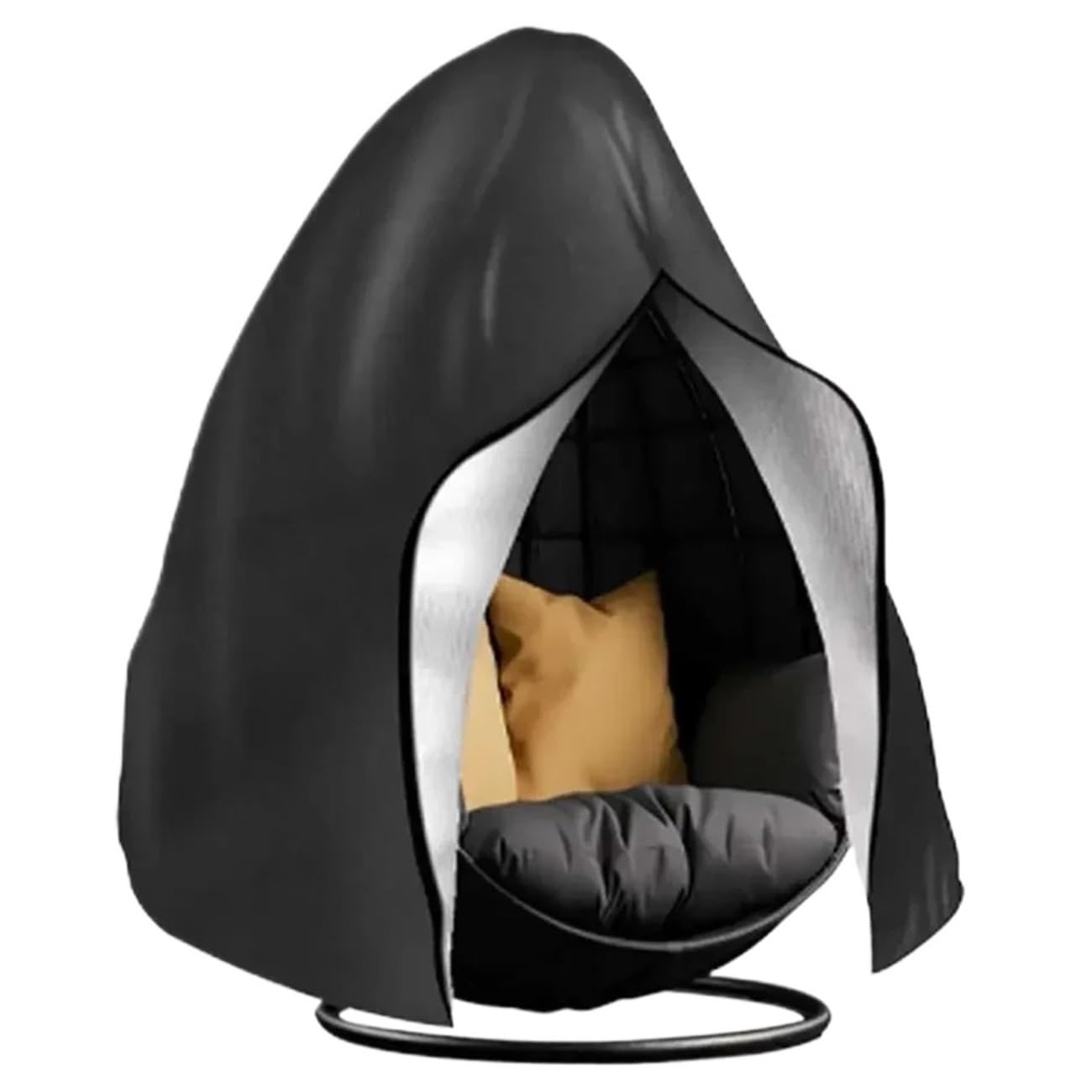 Funda para silla colgante 200x230cm, cubretodo impermeable para columpio exterior