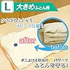 バルサン ふとん圧縮袋 L 大きめ布団用 2枚入 (ダニよけ 防虫 Wパワー) 90×120cm #1