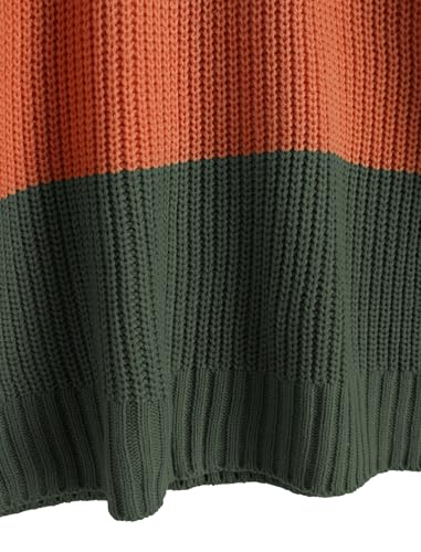 Image of ZAFUL Sweaters for Women Off Shoulder Knit Sweater with Long Sleeve Loose Pullover Jumper Tops