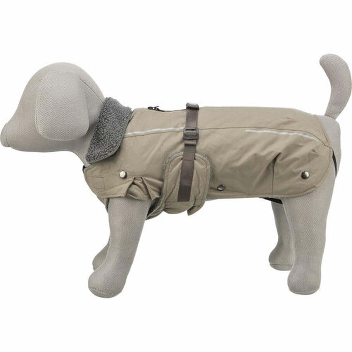 TRIXIE Rouen Coat, S: 36 cm, Sand, para Perros
