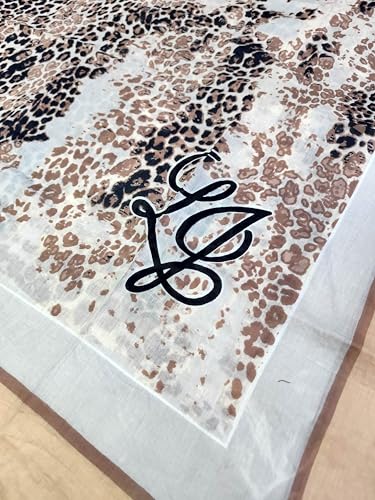 Image of Fabtone Elegant Printed Women's Scarfs |Beach Pareo | 100% Pure Soft Cotton Stole for Ladies /Girls 100x180 cms