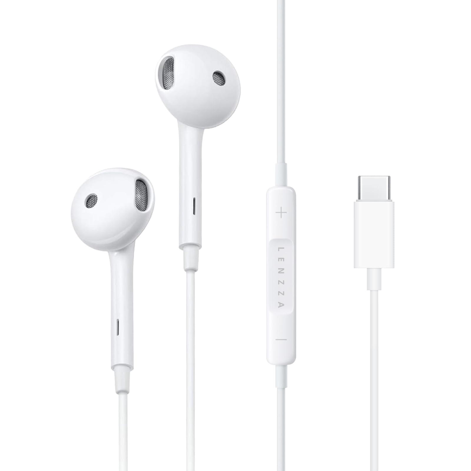 ホワイト 有線イヤホン インイヤー型 Amazon.co.jp: LENZZA【USB-C イヤホン】 インナーイヤー型 有線