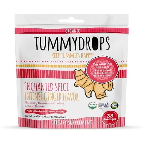 USDA Organic Intense Ginger Tummydrops Cover