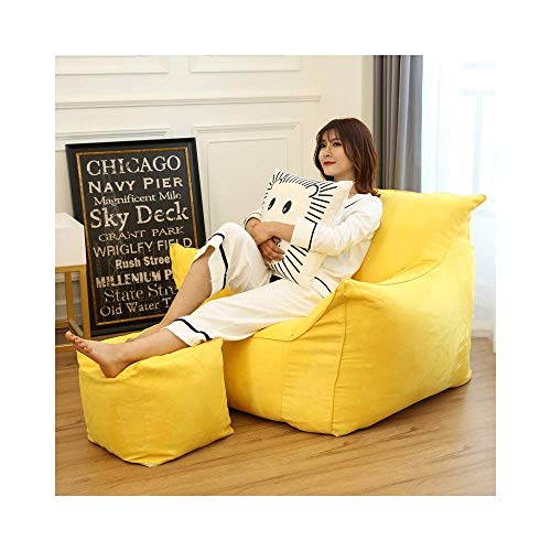 ADSE Multi-Color Lazy Couch Tatami Sitzsack Lässig Kreativ Stoff Einzel Sofa Multifunktionaler Einfacher Stuhl Abnehmbar…