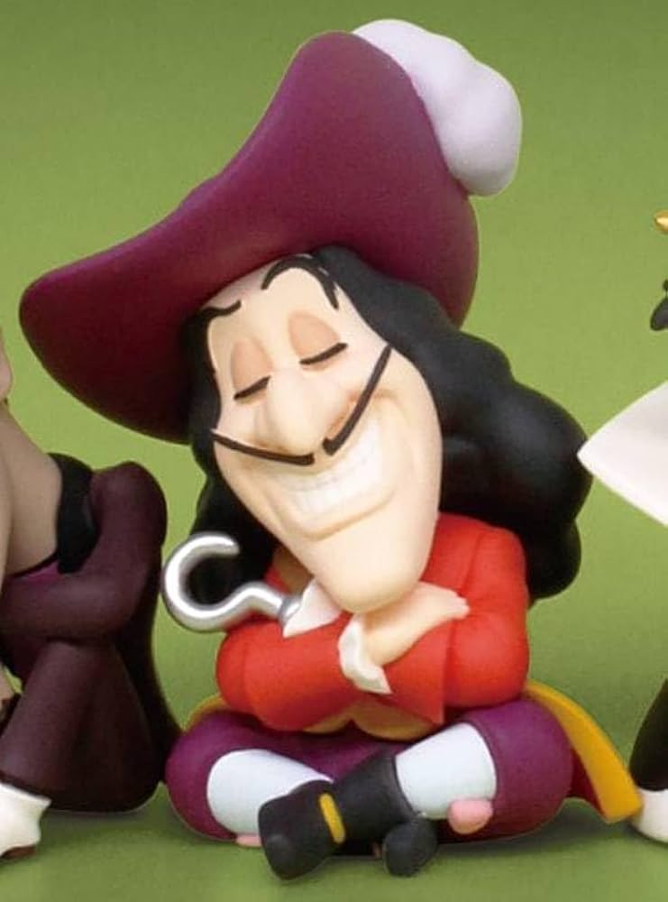 ディズニー　ヴィランズ　マテル　キャプテンフック　フック船長　フィギュア ディズニー ヴィランズ マテル キャプテンフック フック船長