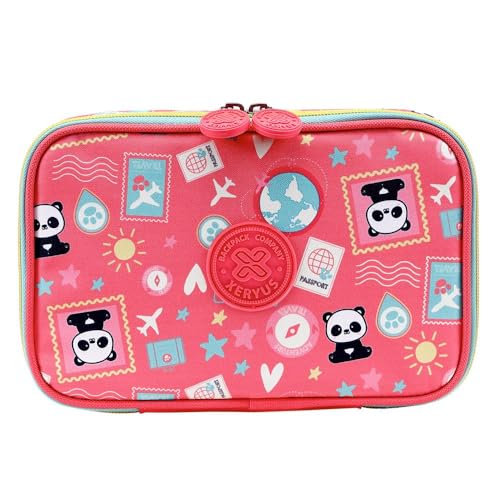 Estojo de PVC, Box, College Panda - Xeryus