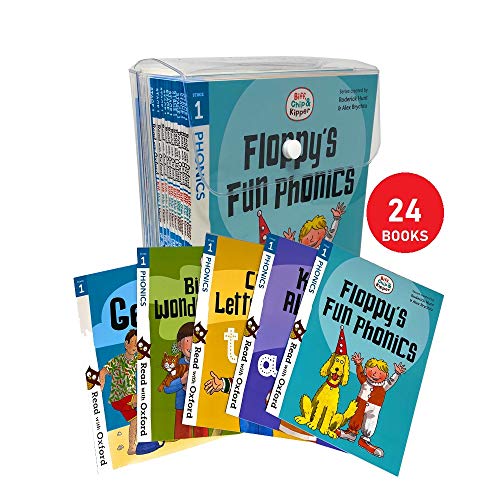 Biff, Chip and Kipper, Level Stage 1, Very First Reading with Oxford 24 Books Collection Set