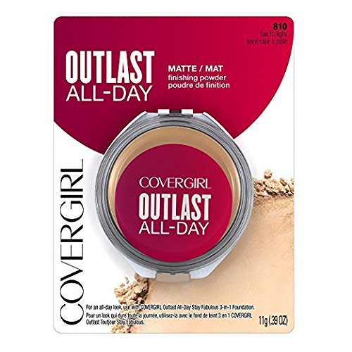 Cg Outlst Mtte Pwd 850 Md Size 0.39o Cover Girl Outlast Ad Matte Finishing Powder 850 Medium-Deep 0.39oz