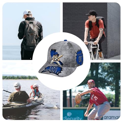 Gorra de Béisbol Estilo Ciudad Ajustable para Hombre y Mujer miniatura 7