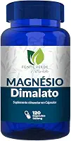 Suplemento Alimentar Magnésio Dimalato 120 Cápsulas – Suplemento de Alta Absorção – Fonte de Magnésio para Músculos, Ossos e Energia – Cápsulas de 500mg – Muscular e Neurológica - ORIGINAL