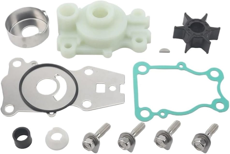 Water Pump Impeller Kit for Housing 66T-44311 Outboard Engines 25 30 40 66T-W0078-01 66T-W0078-00