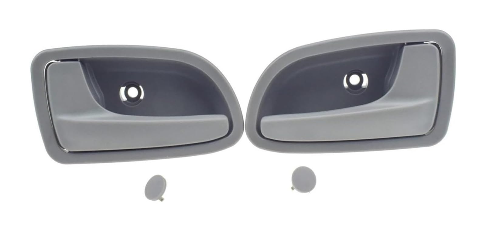 TYTYASS Inner Door Handle for KIA for Rio 2003 2004 2005 Left/Right Interior Door Handle 82610FD000 82620FD000(Left Right Pair)