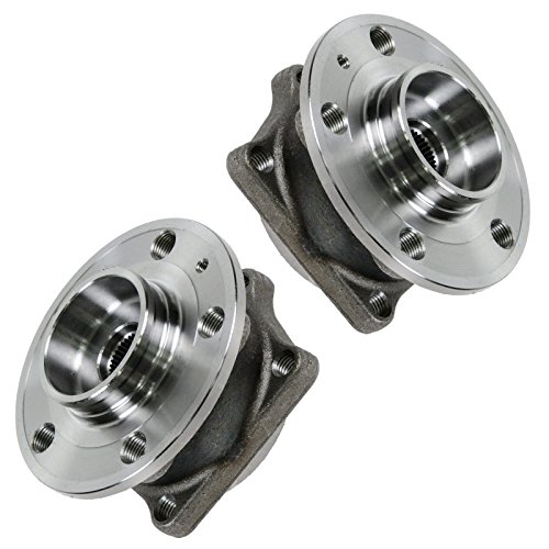 Image of TRQ 2 Piece Rear Wheel Bearing & Hub Assembly Set AWD Compatible with 2003-2014 Volvo XC90