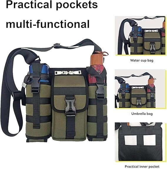 Prevalentn Shoulder Bag, Shoulders Bags With Water Bottle Holder, for Workout Going Sports2