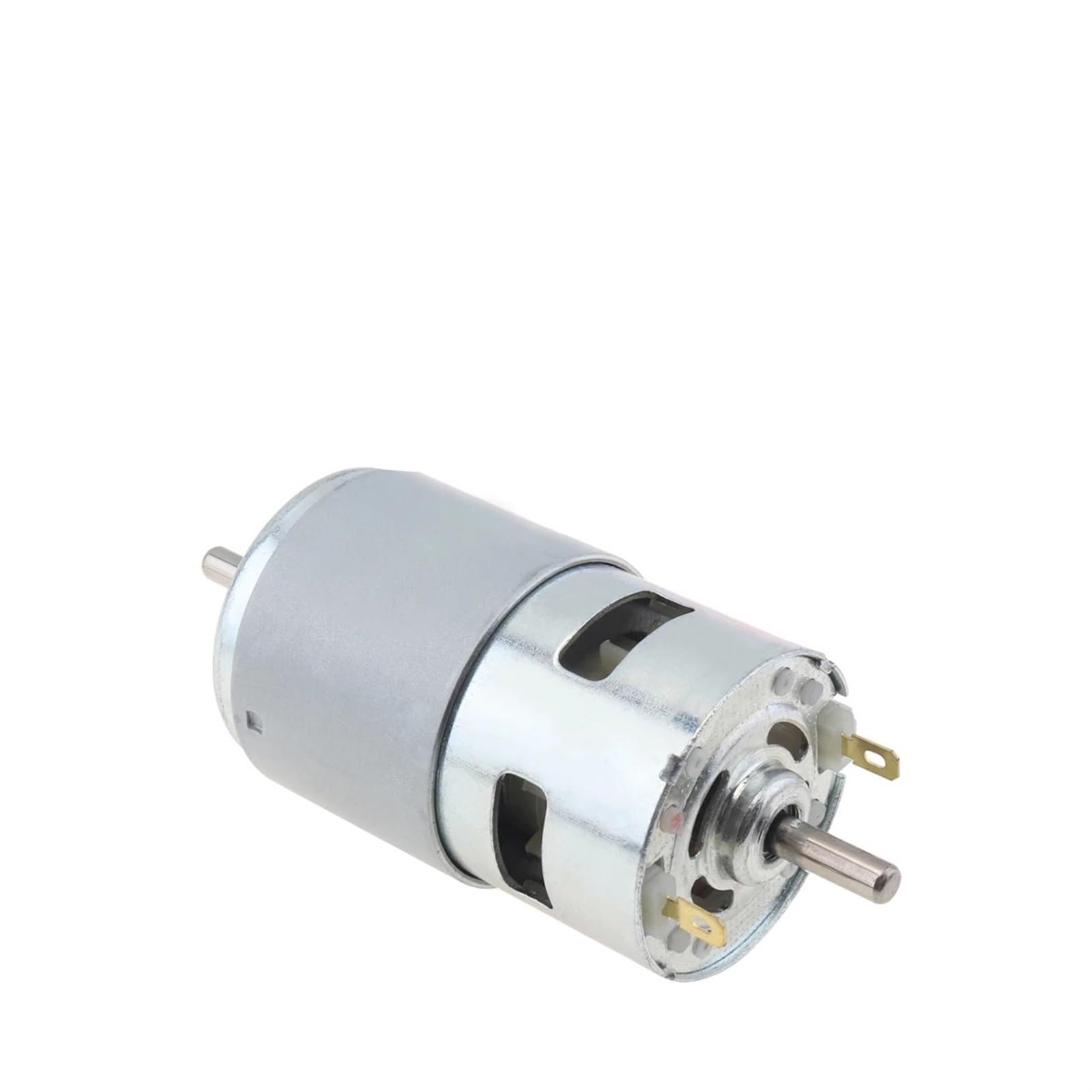 795 Motore DC 12V 24V Micromotore ad albero a doppia uscita con doppio cuscinetto a sfere for utensili elettrici Motore for componenti elettronici