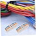 VOSAREA 10pcs Reusable Wire Connectors Quick Connect Wire Splitter Tool for Electrical Connector Kit 2- -Out Blocks