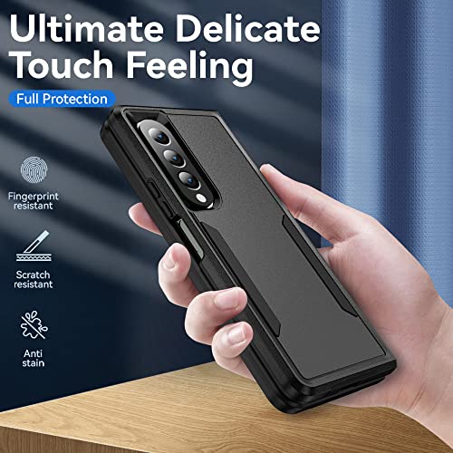 Coque Samsung Z Fold 4 Violette Confortable pour Utilisation Mobile Intensive - 4
