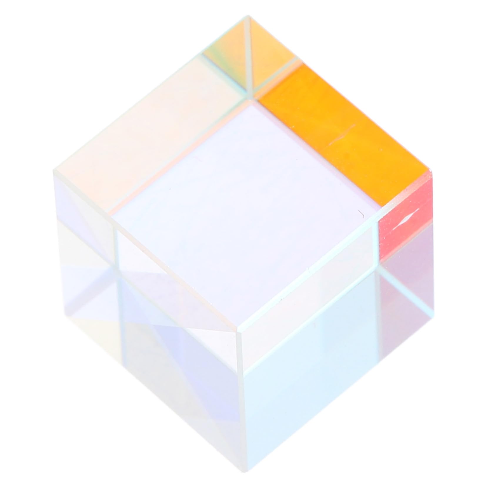 Cabilock Optical Lab Equipment Physics Prism Mixing Colour Cube Light Changing Cube for Teaching Home Decor