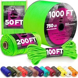 TECEUM Paracord Typ IV Einfachseil 340 kg