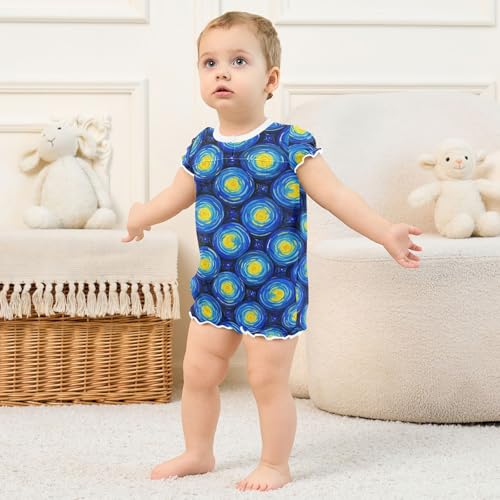 Barboteuse en coton de qualité supérieure pour bébé fille 24 mois