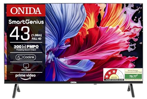 The Best 43-inch TVs in India (2025): Top 6 Picks and Buying Guide 19 Onida 108 cm (43 inch) Full HD Smart TV 43ACF (Black)