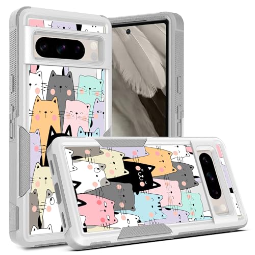 Coque Google Pixel 8 Pro anti-chute en silicone rigide