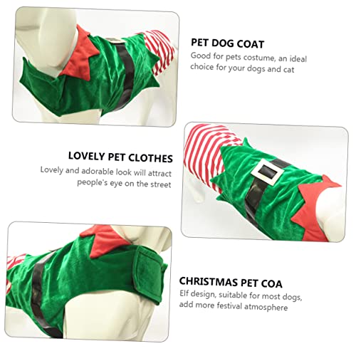 Disfraz de Navidad para perro YARNOW XL verde miniatura 7