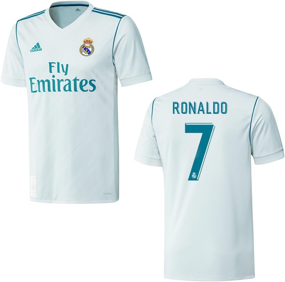 Real Madrid Home Jersey Kids 2018, Ronaldo 7, 164 (EU)