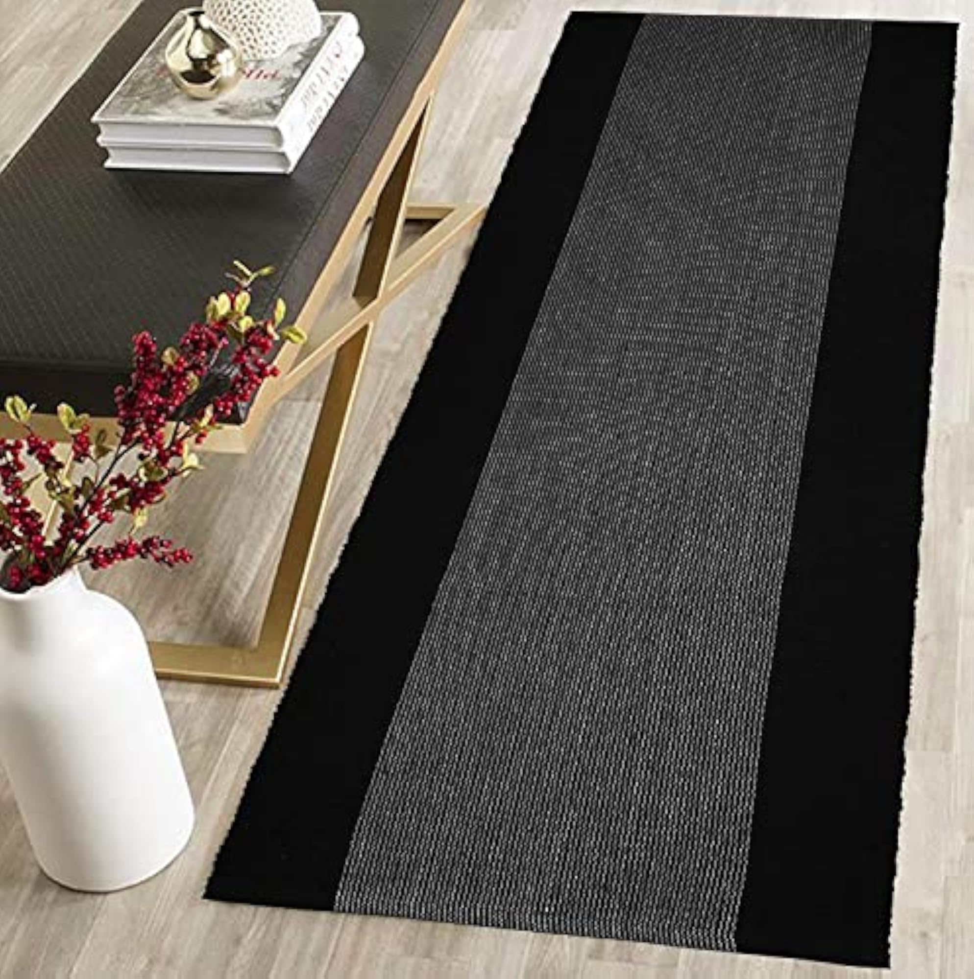 Cotton Rectangular Floor Mat Runner, 2X5 Feet